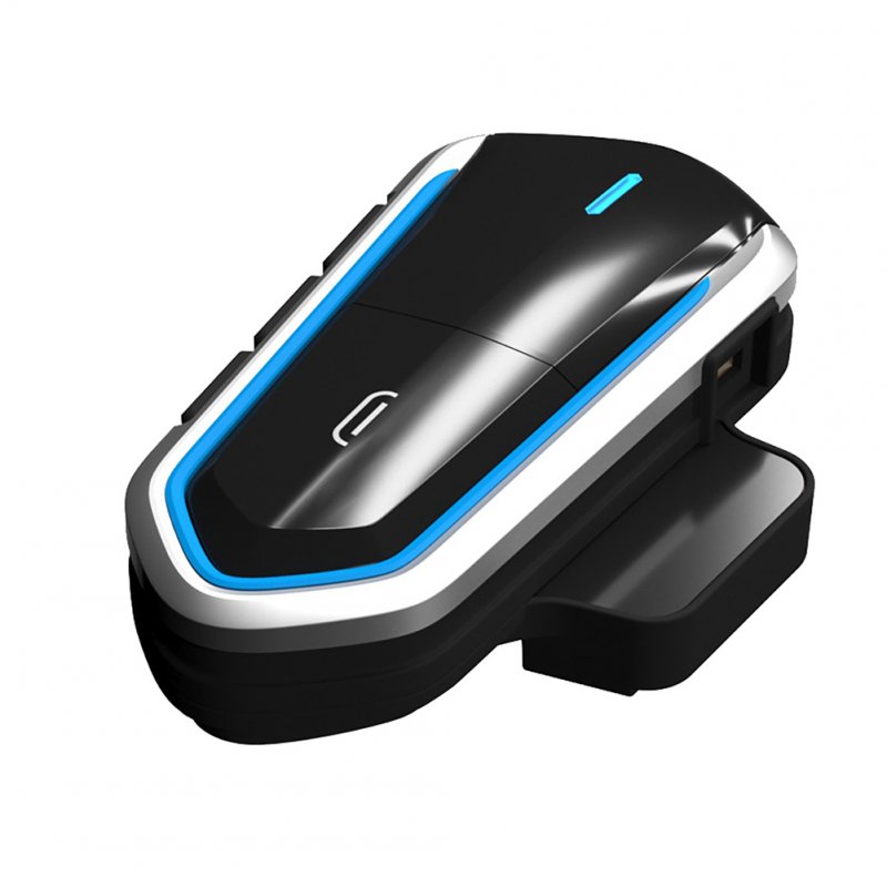 Bluetooth 4.1 Motorcycle Headset Black blue