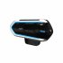 Portable Bluetooth 4 1 Motorcycle Helmet Headset  Black blue