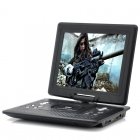Portable DVD Player with 12 1 Inch screen  270 degree swivel screen and copy function   Take this DVD player with you wherever you go for unlimited movies