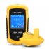 Portable Fish Finder 125khz 90 Wide Angle Handheld Wireless Sensor Fish Depth Finder for River Lake Sea