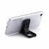 Portable Mini Mobile Phone Holder Foldable Desk Stand Holder 4 Degrees Adjustable Universal for iPhone black
