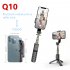Portable Mini Q10s Selfie  Stick 10 M Wireless Remote Control Design Integrated Multi function Bluetooth compatible Tripod Q10 Aluminum Alloy Rod 68CM