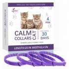 Portable Pet Calming Collars Long Lasting Stress Anxiety Relief Pet Neck Accessories For Cats Dogs 4pcs/packs, cats