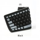 Portable Silent Silicone Keyboard Foldable Usb Flexible Soft Roll Up Keyboard
