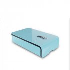 Portable UV Phone Sterilizer Box for Jewelry Cellphone Underwear Mask Toothbrush Disinfection Light blue
