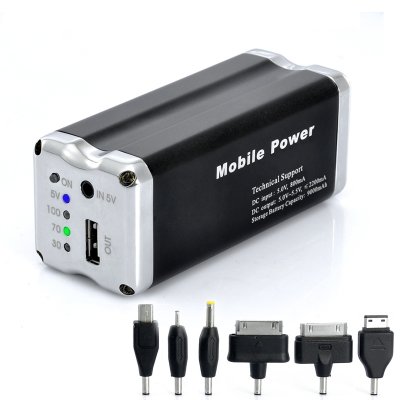 9000mAh Battery Charger for iPad, Galaxy Tab