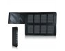 Portable Solar Charger w/ 12000mAh Battery