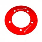 Professional Motorcycle Rear Chain Gear Decorative Cover for HONDA NC750X 12-17 red