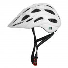 Professional Road Mountain Bike Helmet with Glasses Ultralight MTB All-terrain Sports Riding Cycling Helmet white_One size