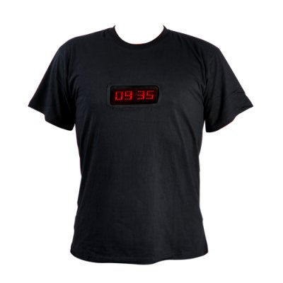 LED Shirt with Message Display