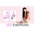 Push the edge of cool with these music driven pulsating LED earphones   Hifi stereo quality in a subtle eye candy design  Only from Chinavasion com