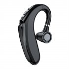 Q12 Wireless Earpiece 48 Hours Talktime Microphone 720 Hours Standby Cellphone Headset Hands-Free Earphone black