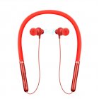 Q30 <span style='color:#F7840C'>Wireless</span> <span style='color:#F7840C'>Headset</span> Bluetooth 5.0 CSR Chip Low Power Stereo Sound Sports Neckband In-ear Earphone red