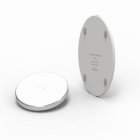 Qi Wireless USB Fast Charging Charger for Phone X XR 11pro Max QC3.0 10W Samsung S9 S8 Note 9 S10 Silver