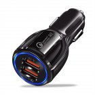 Quick Charge Qc3.0 Dual Usb Car Charger Usb Fast Charging 12v 24v Smart Adapter