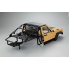 RC Cherokee Body Cab & Back-Half Cage for 1/10 RC Crawler Traxxas TRX4 Axial SCX10 90046 Cab&Cage Yellow
