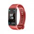 RD11 Smart Bracelet Band Measuring Pressure Clock Cardio Fitness Watch Heart Rate Activity Tracker Sports Smartwatch red