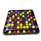 Rainbow Board Games For Kids Puzzle Magic Chess Board Game Color Matching Elimination Game Toy Set For Gifts 80 beads