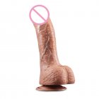 Realistic Dildo With Strong Suction Cup Lifelike Fake Penis Masturbation Device Adult Sex Toys For G-spot Stimulation as shown