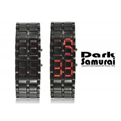 Dark Samurai Red LED Watch