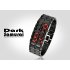 Red LED Metal Bracelet Metal Mens Watch