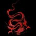 Reflective Dragon Totem Scratching Decals Car Stickers Full Body Car Head Styling Sticker white