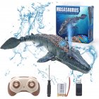 Remote Control Dinosaur Diving Toys RC Boat with Light Spray Water
