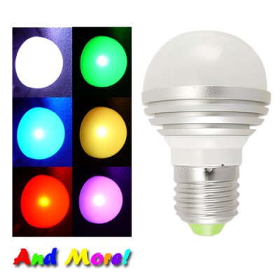 RGB LED Light Bulb with Remote