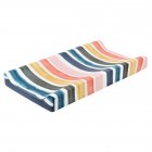 Removable Washable Changing Pad Cover for <span style='color:#F7840C'>Baby</span> <span style='color:#F7840C'>Care</span> Table Printing Cover thick strips