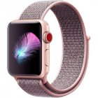 Replacement Sport Nylon Woven Band for Apple Watch Series 4 40mm/44mm light pink_40mm