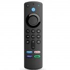 Replacement Voice Remote Control Compatible For Amazon 3rd Generation Fire Tv Stick Lite (without Battery) black