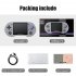 Rg353p Retro Handheld Game Console Nostalgic Dual Os System Bluetooth compatible 2 4 5g Wifi Games Player black 16G 64G  4452 games 