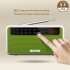Rolton E500 Portable Stereo Bluetooth compatible Speaker Fm Radio Clear Bass Dual Track Tf Card Usb Music Player Purple
