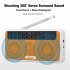 Rolton E500 Portable Stereo Bluetooth compatible Speaker Fm Radio Clear Bass Dual Track Tf Card Usb Music Player Green