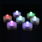 Round LED waterproof candle light (color card packaging)-seven colors 12PCS/group