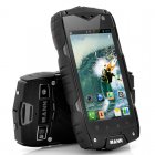 Rugged  Android Phone with a clear 4 inch screen and a 1 15GHz Dual Core Snapdragon CPU is  Waterproof with a IP68 rating
