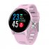 S08 Men Sport Pedometer Smart Watch IP68 Waterproof Fitness Tracker Heart Rate Monitor Clock Women Smart Bracelet Black