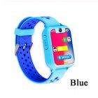 S6 Children's Smart Watch LBS Phone GPS Watch SOS Emergency Call Position Locator Outdoor Tracker Baby Anti-lost Monitor Blue LBS version