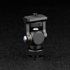 SLR Camera Gimbal Fixed Bracket Holder with 1/4 Hot Shoe Mount Accessories Black