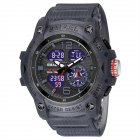 SMAEL Luxury Men Fashion Business Watch Led Digital Sports Quartz Wristwatch