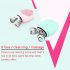 SR1808 Multifunction Silicone Face Cleanser Soft Pore Cleansing Brush Massager Deep Cleansing Exfoliation  Pink