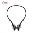 SSK Bone Conduction <span style='color:#F7840C'>Earphone</span> with Mic Black