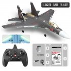 SU-35 2.4G Remote Control Glider Six Axis Gyro Fixed Wing 6D Inverted Flight LED Night Flight Model Aircraft Toy light version