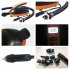 SUP Paddle Direct Current Vehicle Electric Inflatable Booster Pump   6pcs Air Tap Black with orange