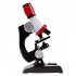 Science Kits for Kids Beginner Microscope with LED 100X 400X and 1200X Science Educational Toy Gift