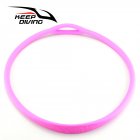 Scuba Diving Silicone Necklace Second Stage Mouthpiece Holder Regulator Accessories pink