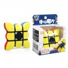Sengso 133 Magic Cubes DIY Puzzles Toys for Stress Relief Holy Hand 133 Finger Cube-Color