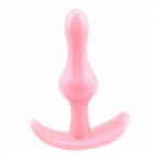 Silicone Anal Plug Trainer Waterproof Silicone Butt Plugs Soft Silicone Plugs Toys Beginners Starter For Women Men A pink