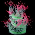 Silicone Artificial Sea Anemone Aquarium Coral Plant Decoration Fish Bowl Ornament 50CM_Pink