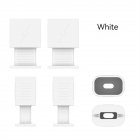 Silicone Case Charger Data Cable Organizer Protective Cover Compatible For Ios 20w Usb / 18w Power Adapter Charger White